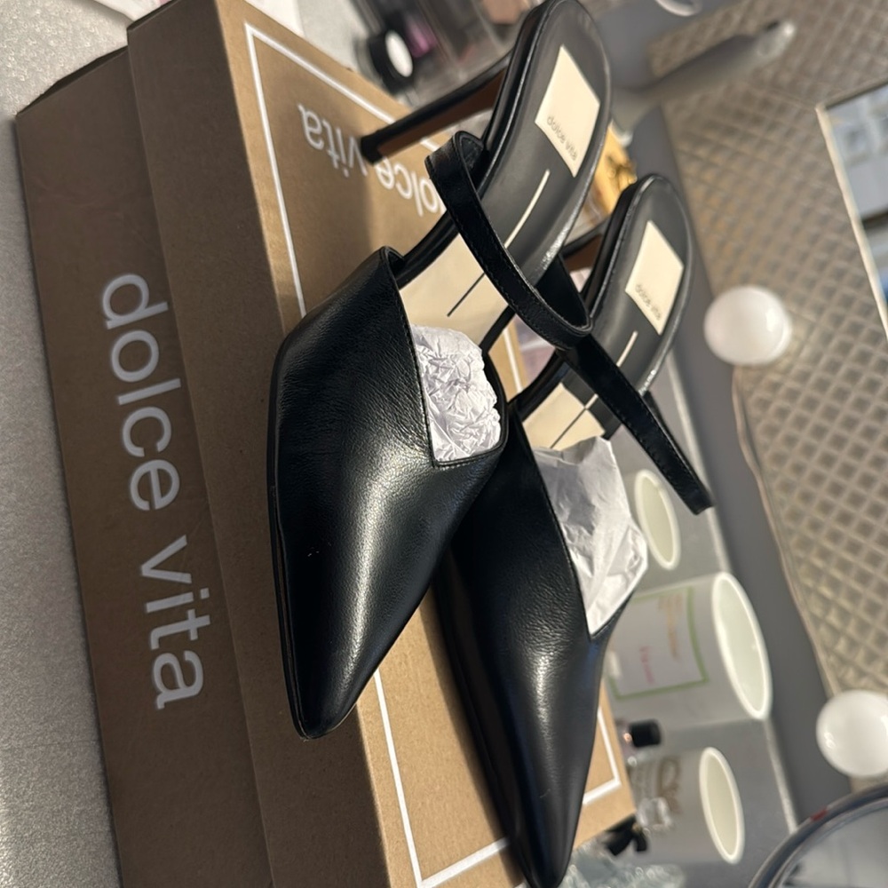 Dolce Vita black heels